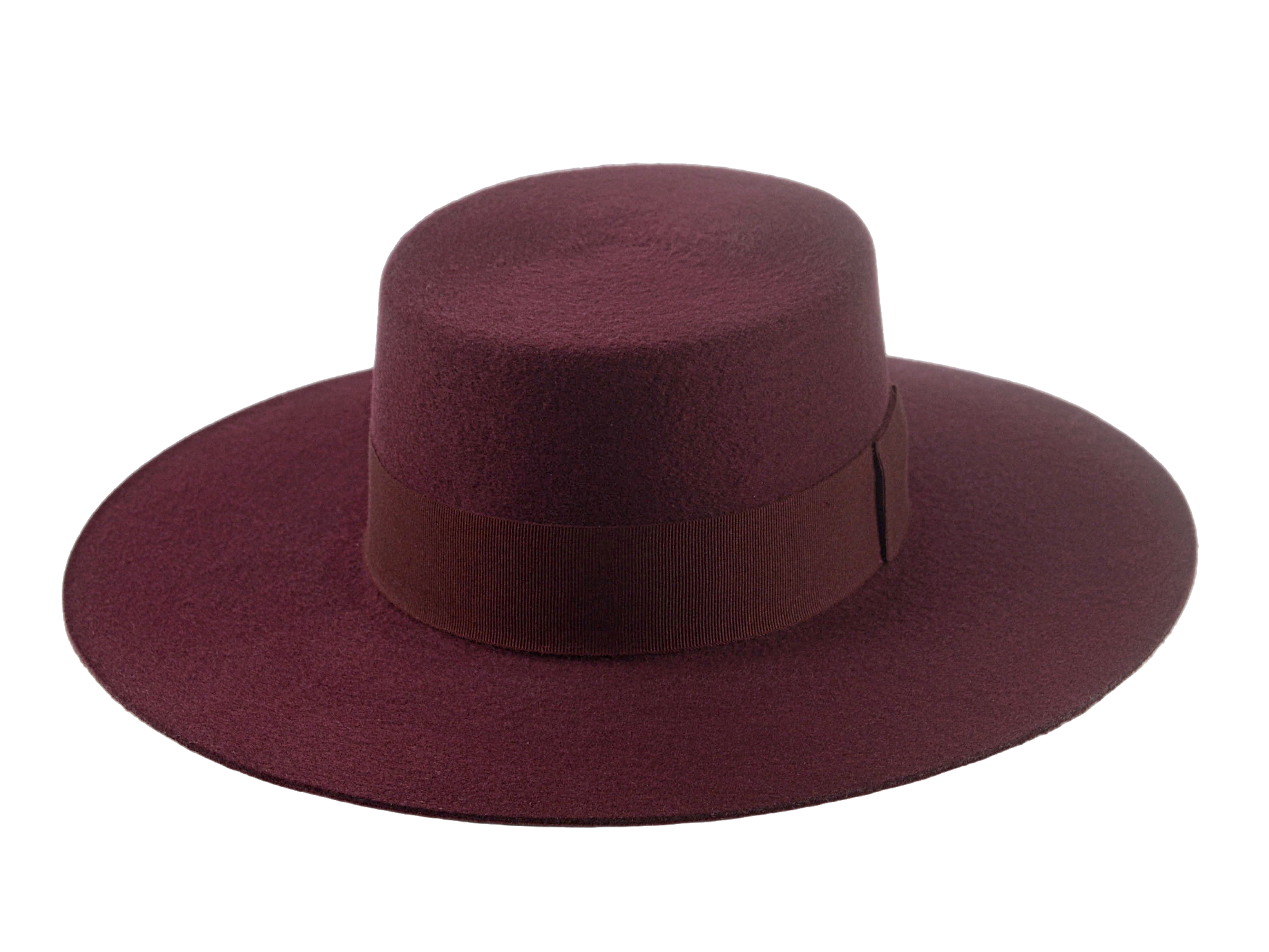 The MESTIZO | Custom Handmade Agnoulita Hats 6 | Burgundy, Western Style