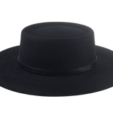 The MOJAVE | Agnoulita Custom Handmade Hats Agnoulita Hats 5 | Black, Rabbit fur felt, Telescope, Western Style
