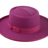 The Motown: Ribbon-bound rolled brim capturing a vintage feel | Agnoulita Hats