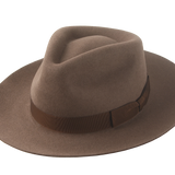 The Pathfinder: Top-down view displaying the hat’s elegant proportions | Agnoulita Hats