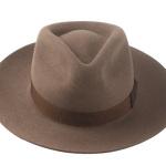 The Pathfinder: Image emphasizing the hat's robust and refined build | Agnoulita Hats