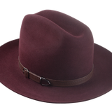 The Patriot: displaying the elegant silhouette and timeless design of the fedora | Agnoulita Hats