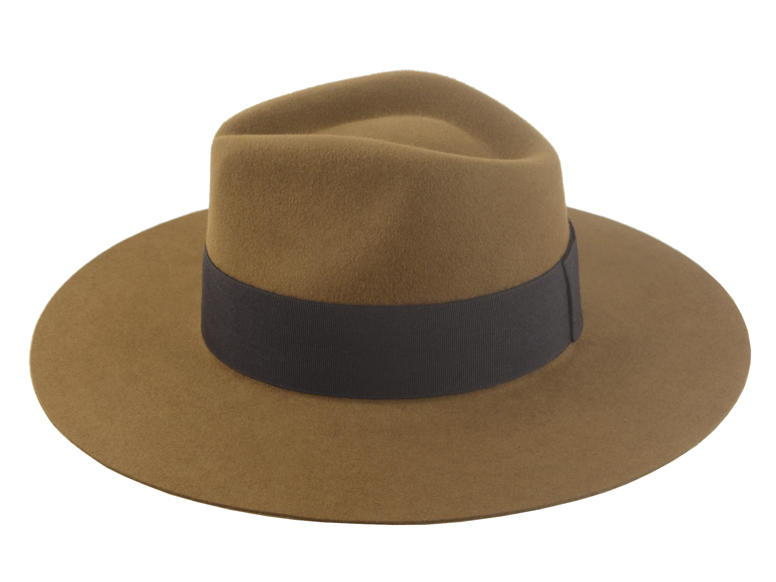 The Prairie: Side view showing the wide brim and elegant silhouette | Agnoulita Hats