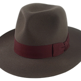 The PULSAR | Agnoulita Custom Handmade Hats Agnoulita Hats 1 | Caribou, Explorer, Men's Fedora, Rabbit fur felt