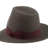 The PULSAR | Agnoulita Custom Handmade Hats Agnoulita Hats 3 | Caribou, Explorer, Men's Fedora, Rabbit fur felt