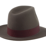 The PULSAR | Agnoulita Custom Handmade Hats Agnoulita Hats 4 | Caribou, Explorer, Men's Fedora, Rabbit fur felt