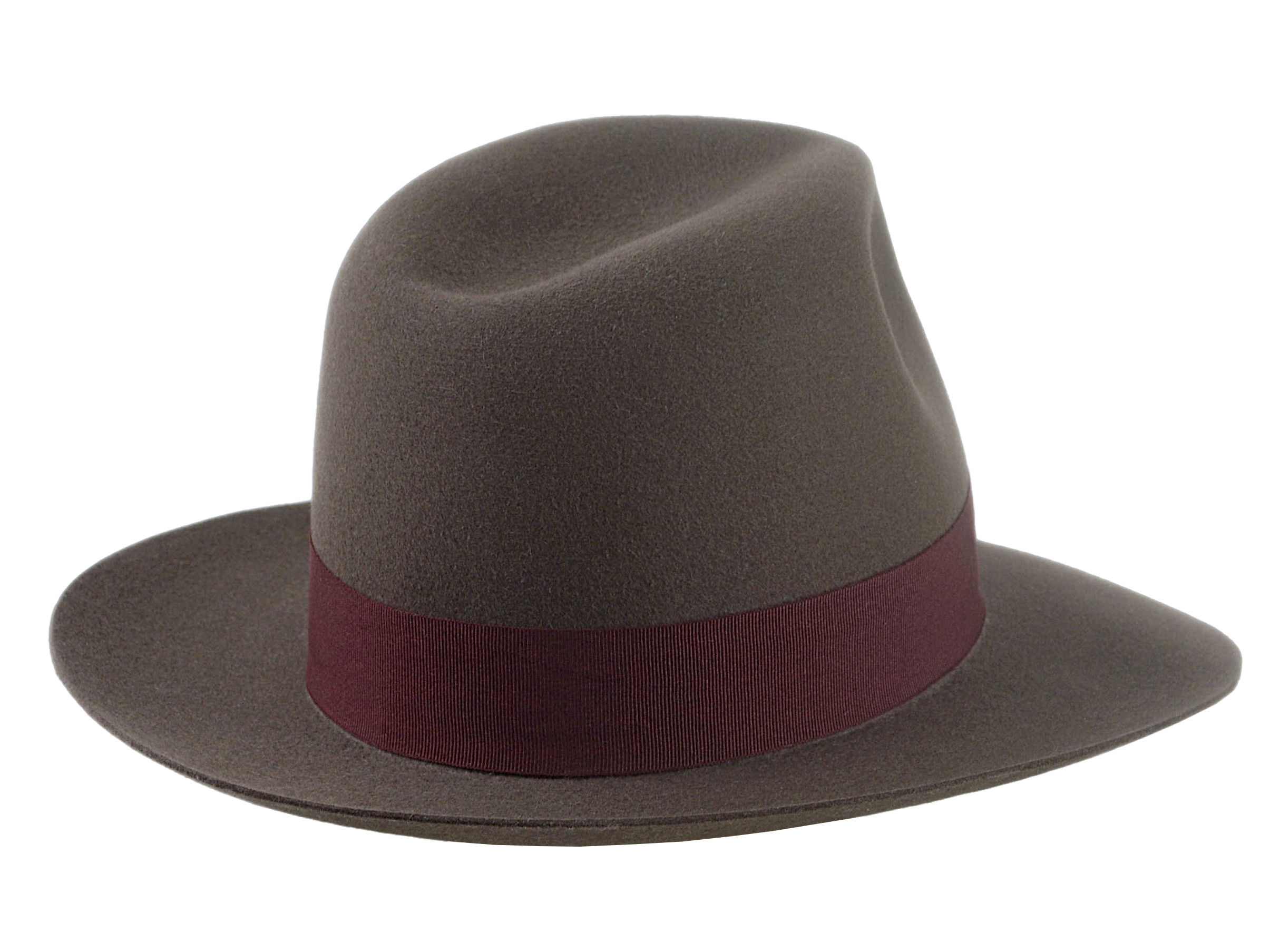 The PULSAR | Agnoulita Custom Handmade Hats Agnoulita Hats 4 | Caribou, Explorer, Men's Fedora, Rabbit fur felt