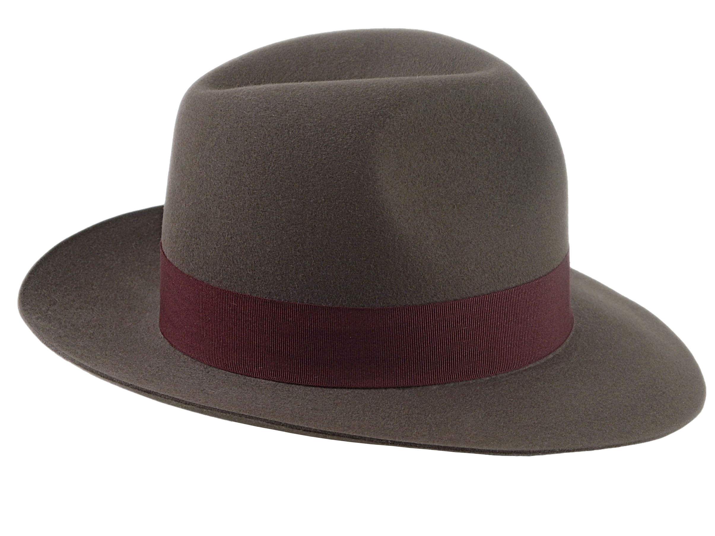 The PULSAR | Agnoulita Custom Handmade Hats Agnoulita Hats 5 | Caribou, Explorer, Men's Fedora, Rabbit fur felt
