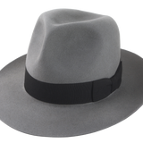 Pulsar Fedora - The Perfect Hat for Any Outfit | Agnoulita Hats Agnoulita Hats 1 | Explorer, Grey, Men's Fedora, Pewter Grey, Rabbit fur felt