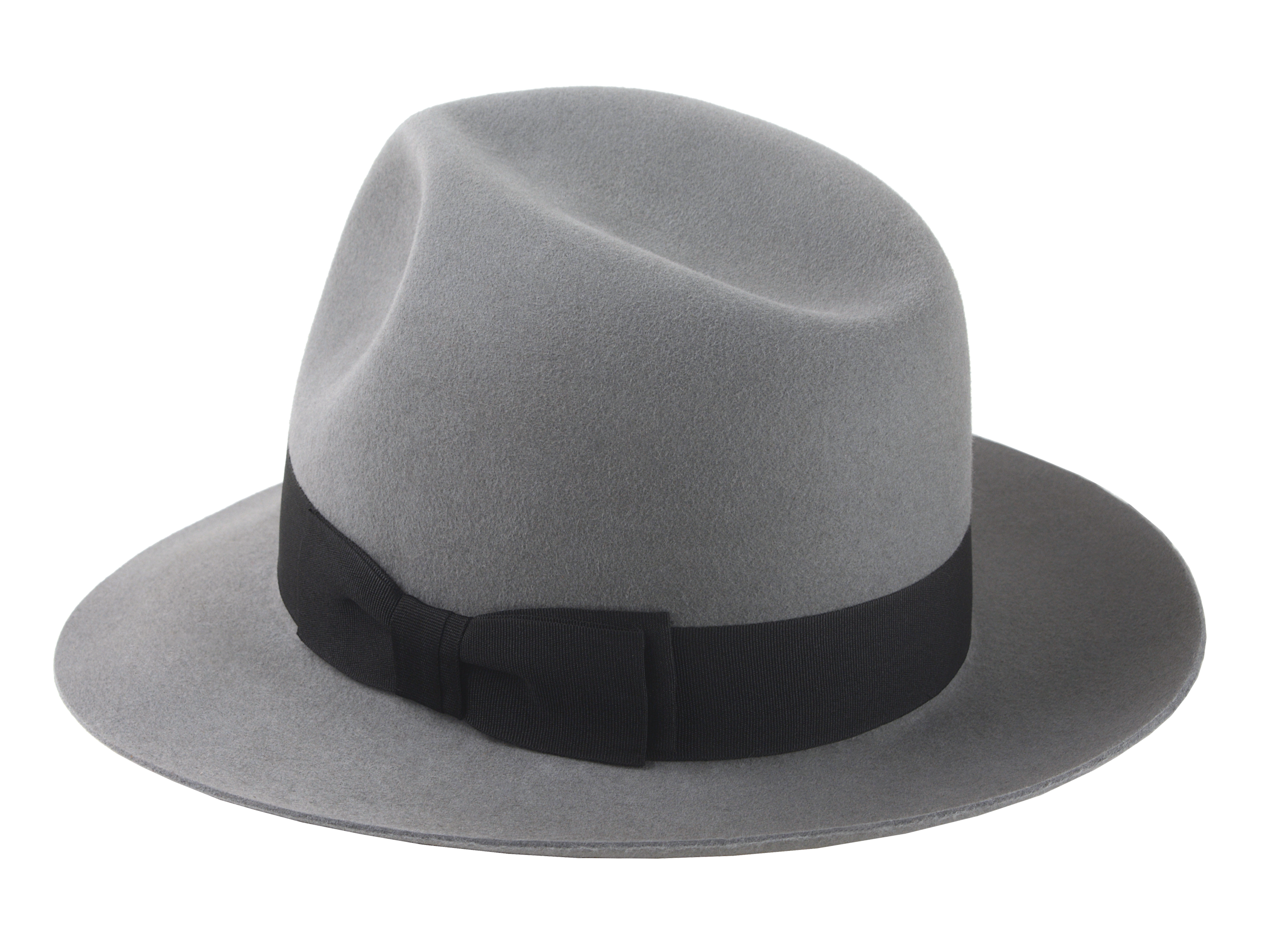 Pulsar Fedora - The Perfect Hat for Any Outfit | Agnoulita Hats Agnoulita Hats 3 | Explorer, Grey, Men's Fedora, Pewter Grey, Rabbit fur felt