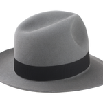 Pulsar Fedora - The Perfect Hat for Any Outfit | Agnoulita Hats Agnoulita Hats 4 | Explorer, Grey, Men's Fedora, Pewter Grey, Rabbit fur felt