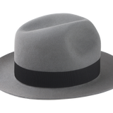 Pulsar Fedora - The Perfect Hat for Any Outfit | Agnoulita Hats Agnoulita Hats 5 | Explorer, Grey, Men's Fedora, Pewter Grey, Rabbit fur felt
