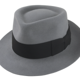 Full view of the Rick's Reserve Fedora with focus on overall silhouette | Agnoulita Hats