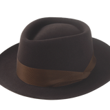 The Roamer: Image capturing the exquisite craftsmanship of the hat's silhouette | Agnoulita Hats
