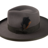The Rooster: Focus on the 1 1/2" grosgrain ribbon hatband detail | Agnoulita Hats