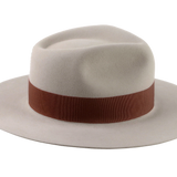 The RUSTY ELEVEN | Agnoulita Custom Handmade Hats Agnoulita Hats 5 | Beige, Rabbit fur felt, Teardrop, Wide Brim Fedora