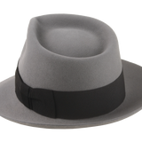 The Shadows: Top angle emphasizing the hat's sleek, smooth surface finish | Agnoulita Hats
