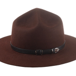 The LEMON SQUEEZER | Agnoulita Custom Handmade Hats Agnoulita Hats 2 | Campaign Hat, Rabbit fur felt