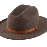 The TATOOINE | Agnoulita Custom Handmade Hats Agnoulita Hats 1 | Brown, Cattleman, Rabbit fur felt, Western Style