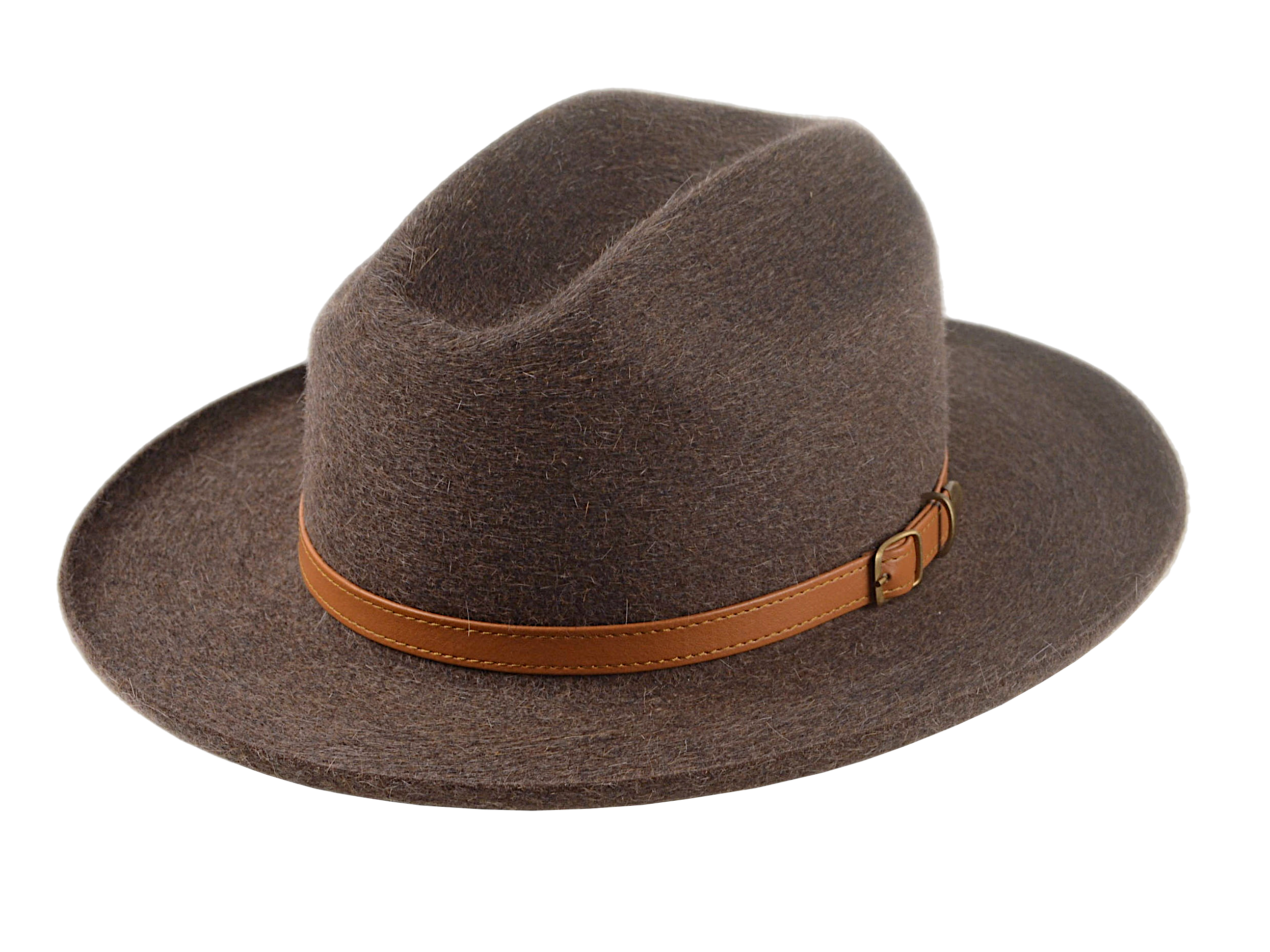 The TATOOINE | Agnoulita Custom Handmade Hats Agnoulita Hats 1 | Brown, Cattleman, Rabbit fur felt, Western Style