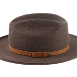 The TATOOINE | Agnoulita Custom Handmade Hats Agnoulita Hats 2 | Brown, Cattleman, Rabbit fur felt, Western Style