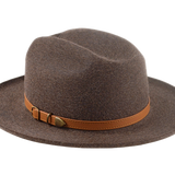 The TATOOINE | Agnoulita Custom Handmade Hats Agnoulita Hats 3 | Brown, Cattleman, Rabbit fur felt, Western Style