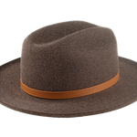 The TATOOINE | Agnoulita Custom Handmade Hats Agnoulita Hats 4 | Brown, Cattleman, Rabbit fur felt, Western Style