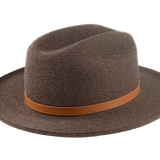 The TATOOINE | Agnoulita Custom Handmade Hats Agnoulita Hats 4 | Brown, Cattleman, Rabbit fur felt, Western Style