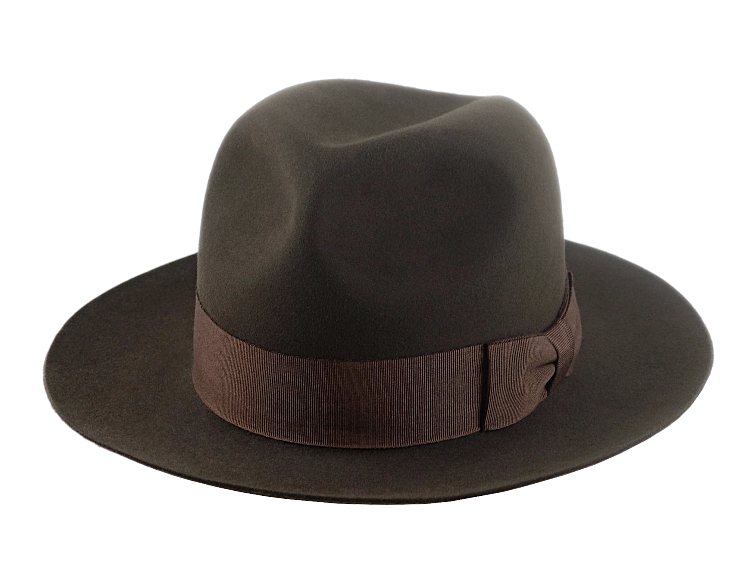 The Templar - Loden Green Beaver Fur Felt Indiana Jones Style Adventuring Poet Hat | Agnoulita Quality Custom Hats 1