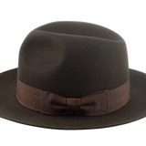 The Templar - Loden Green Beaver Fur Felt Indiana Jones Style Adventuring Poet Hat | Agnoulita Quality Custom Hats 2