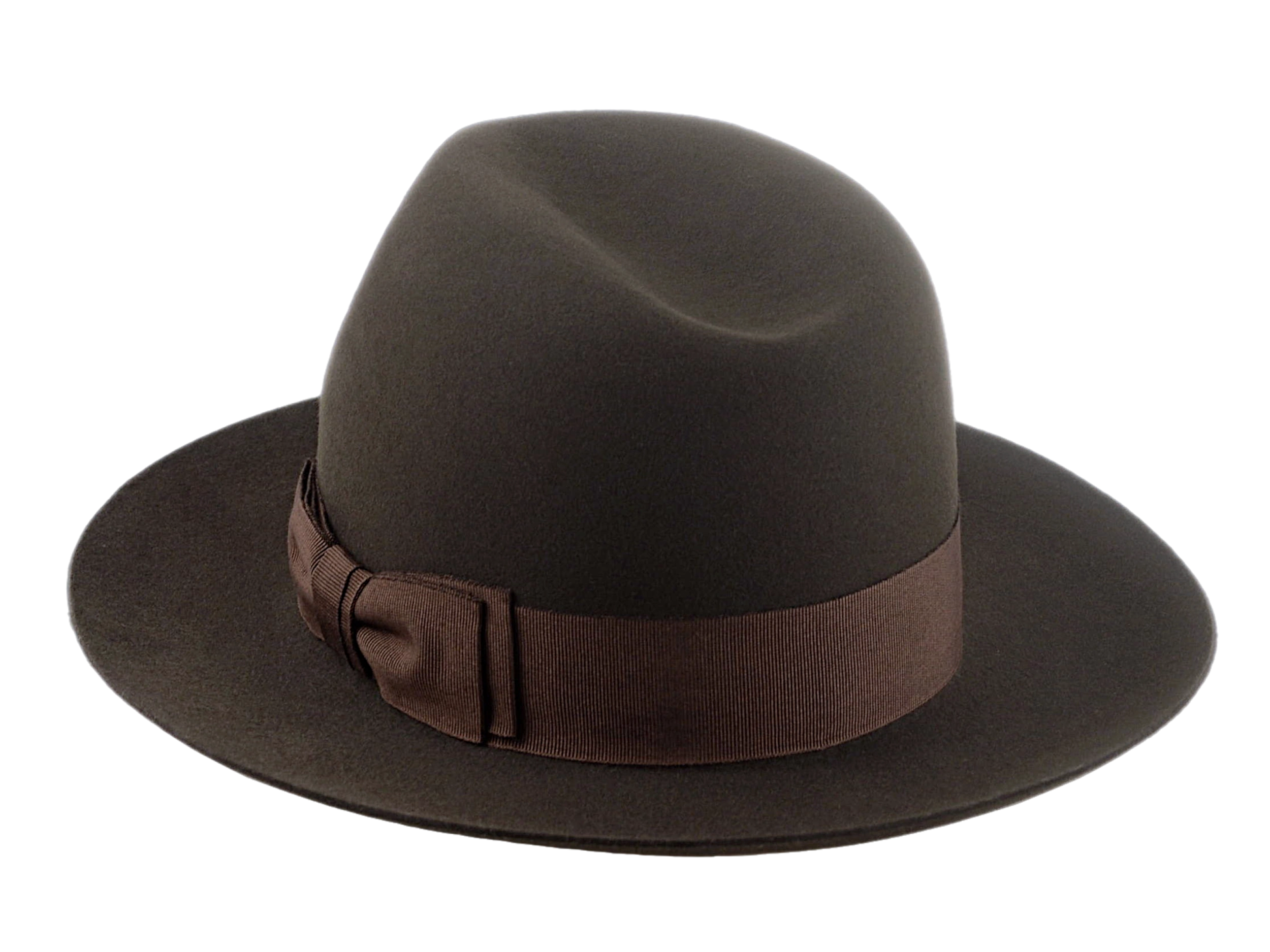 The Templar - Loden Green Beaver Fur Felt Indiana Jones Style Adventuring Poet Hat | Agnoulita Quality Custom Hats 3