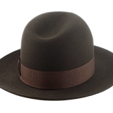 The Templar - Loden Green Beaver Fur Felt Indiana Jones Style Adventuring Poet Hat | Agnoulita Quality Custom Hats 4