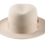 The TOBIN | Agnoulita Custom Handmade Hats Agnoulita Hats 6 | Cream, Men's Fedora, Rabbit fur felt, Single-crease