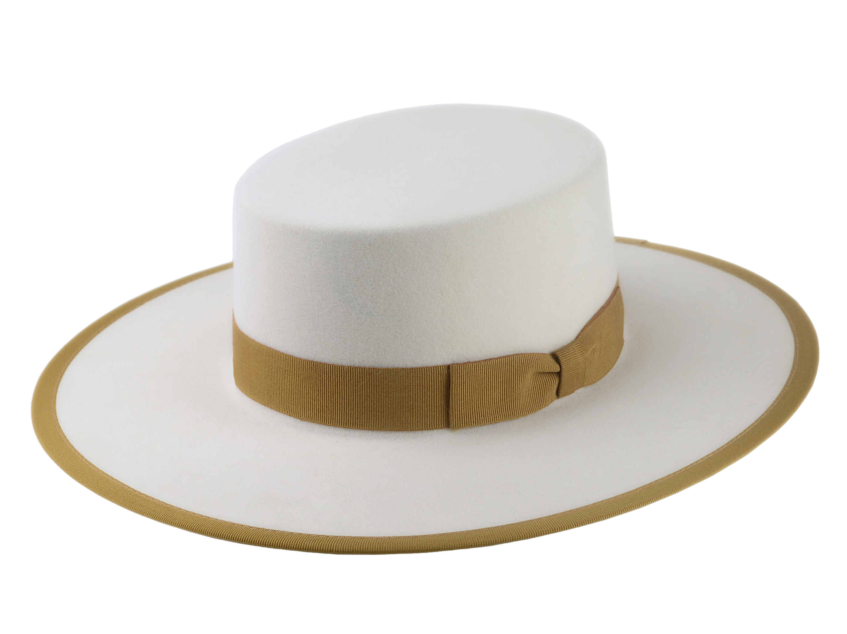 The TOWER | Agnoulita Custom Handmade Hats Agnoulita Hats 1 | Off-White, Rabbit fur felt, Western Style