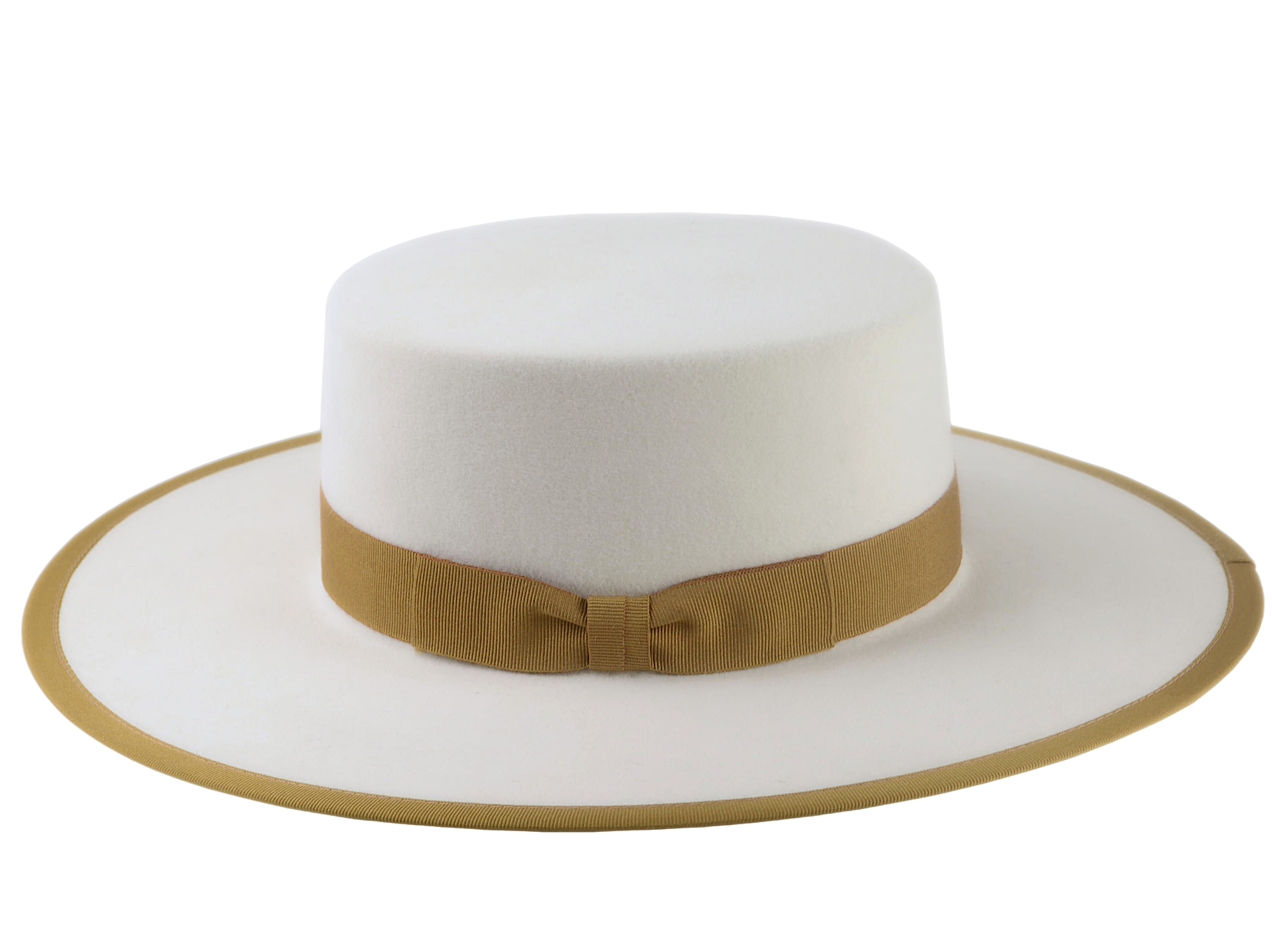 The TOWER | Agnoulita Custom Handmade Hats Agnoulita Hats 2 | Off-White, Rabbit fur felt, Western Style