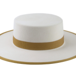 The TOWER | Agnoulita Custom Handmade Hats Agnoulita Hats 5 | Off-White, Rabbit fur felt, Western Style