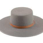 The TYCOON | Custom Handmade Western Style Hat Agnoulita Hats 6 | Grey, Pewter Grey, Rabbit fur felt, Western Style