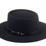  Agnoulita Hats 3 | Black, Rabbit fur felt, Telescope, Western Style