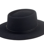  Agnoulita Hats 4 | Black, Rabbit fur felt, Telescope, Western Style