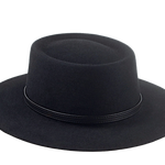  Agnoulita Hats 6 | Black, Rabbit fur felt, Telescope, Western Style