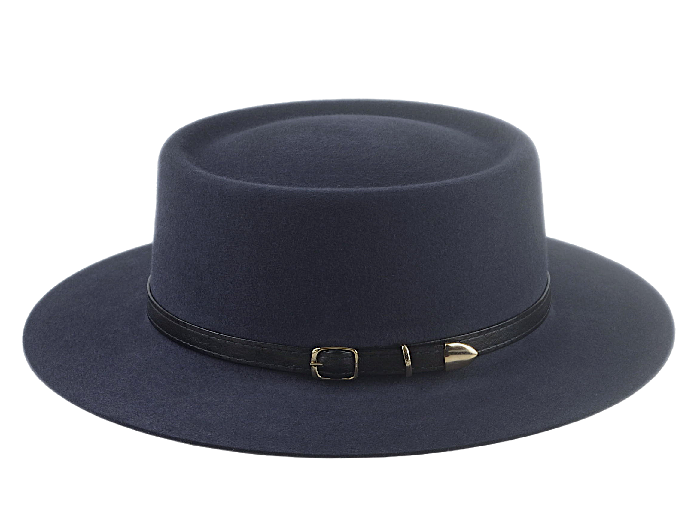  Agnoulita Hats 2 | Black, Rabbit fur felt, Telescope, Western Style