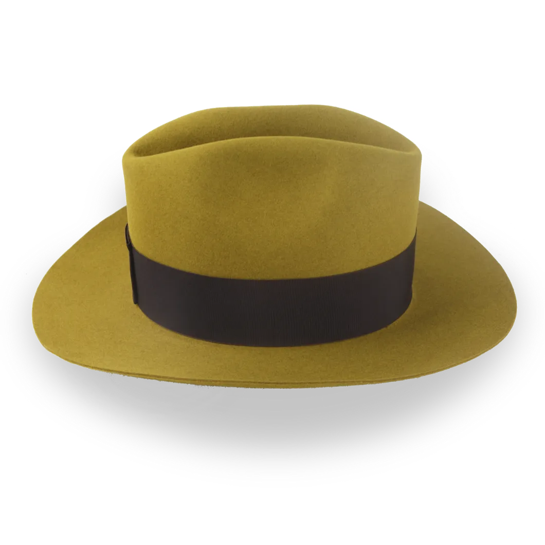 The Ace | 1940s Vintage Fedora in Beaver Felt – Agnoulita Hats display picture 1